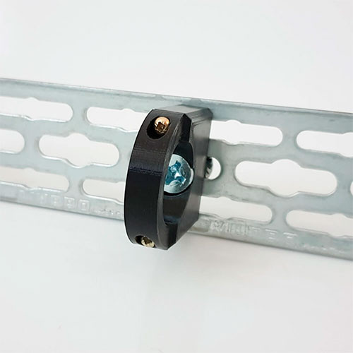 Крепление ST_FIX на монтажную шину для коллекторов ф3/4" (2 шт) черный