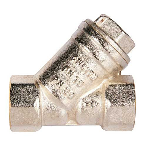 Фильтр сетчатый косой 500 мкр 1/2" Rommer
