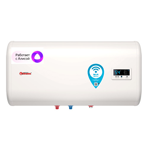 Водонагреватель горизонтальный накопительный Thermex IF 80-H (pro) Wi-Fi