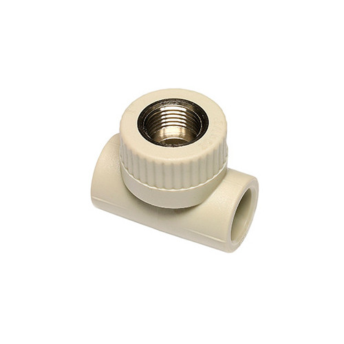 Тройник комбинированная Wavin Ekoplastik ВР PPR ф20-Rp1/2"-20 мм