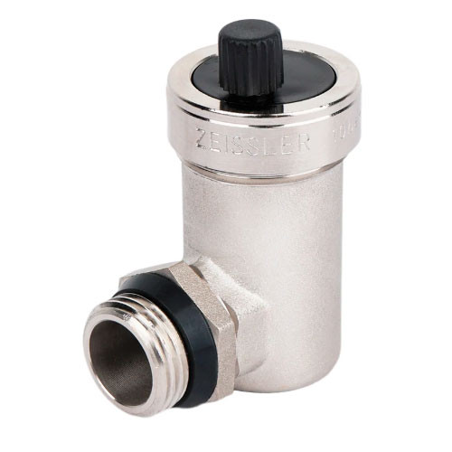 Воздухоотводчик Zeissler ф1/2" угловой