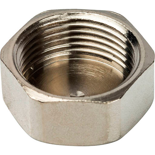 Заглушка никелированная Stout 1/2" ВР