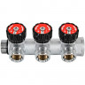 Коллектор на 3 контура Rommer 3/4"х3/4" евроконус