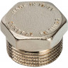 Заглушка никелированная Stout 3/4" НР