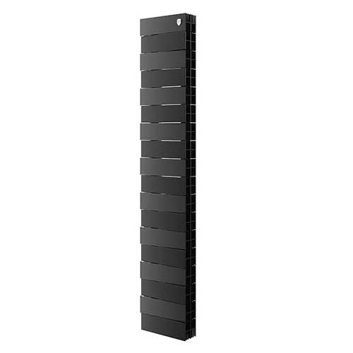 Радиатор вертикальный PianoForte Tower 200/18 секций Noir Sable Royal Thermo