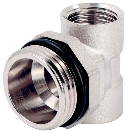 Тройник Tim ф1/2" Вр х 1" Нр х 1/2" Вр