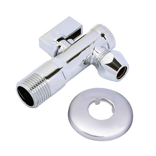 Кран угловой Tim 1/2"х3/8" НР-цанга