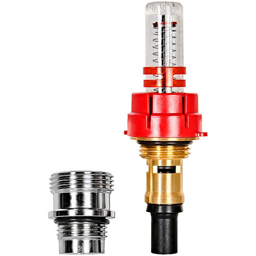 Расходомер Rommer ф3/4"х1/2" с переходным ниппелем