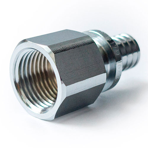 Переходник HillMan ф16 мм х ВР 1/2" никелированный