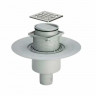 Трап cливной прямой 150х150/50 мм с сухим затвором Zeissler