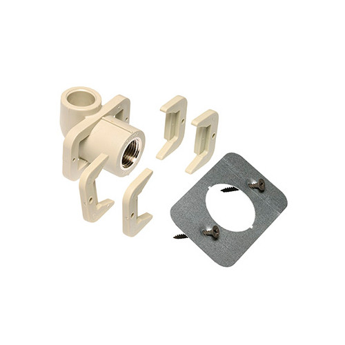 Водорозетка Wavin Ekoplastik PPR для гипсокартона ф20-Rp1/2"