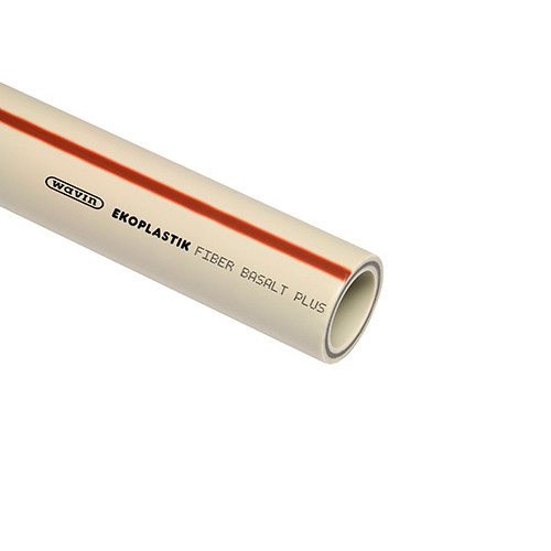 Труба PP-RCT Wavin Ekoplastik SDR 7.4 Fiber basalt plus ф40х5.5 PN28