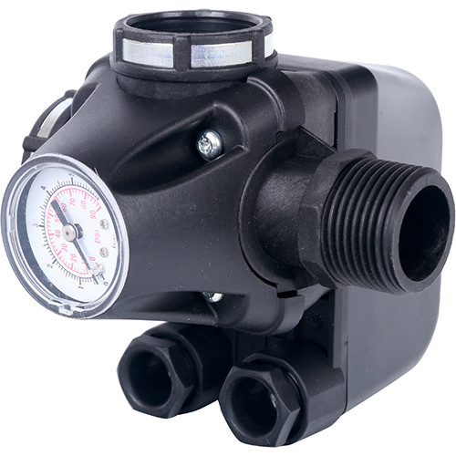 Реле давления со встроенным манометром PM5-3W Stout
