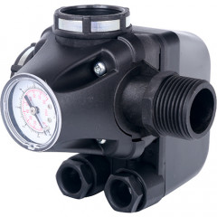 Реле давления со встроенным манометром PM5-3W Stout