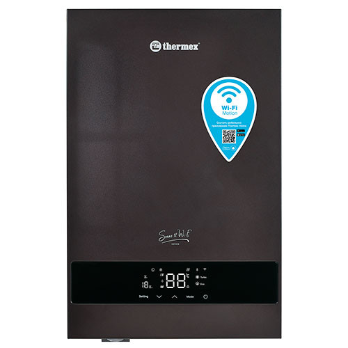 Котел Thermex Sonne 12 кВт одноконтурный электрический WiFi графит