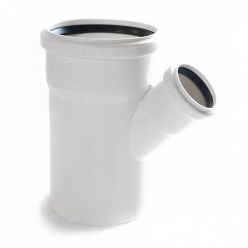 Тройник 110/50/45° Raupiano Plus Rehau