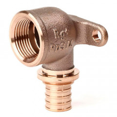 Угольник настенный ВР Рехау RX+ 16-Rp1/2" бронза