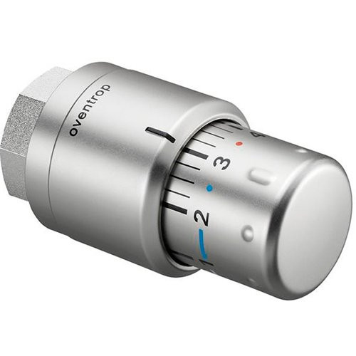 Термостат Uni SH 7-28°С матовая сталь Oventrop